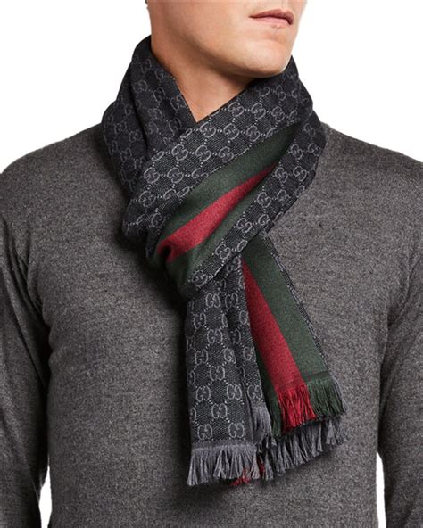 gucci mens scarf